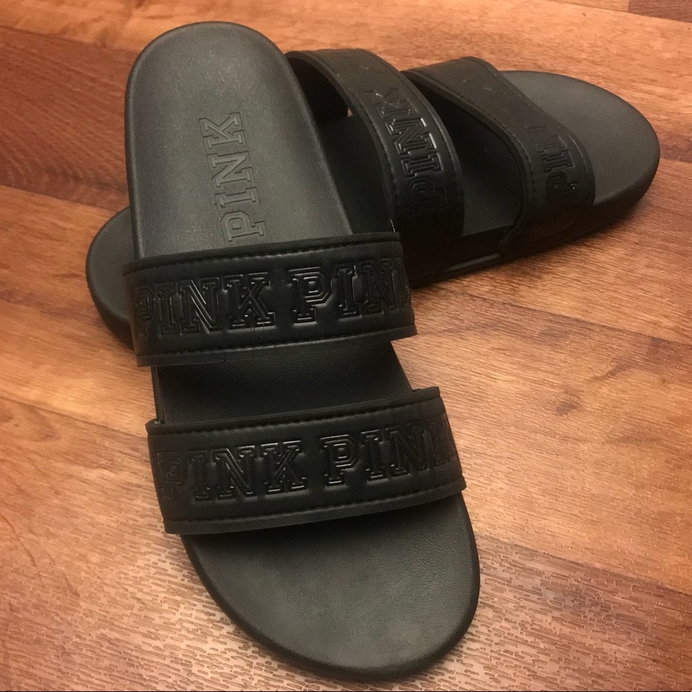 Pink Victoria Secrets Slides